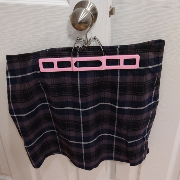 Size 14 blue gray School girl teacher mini Tommy Hilfiger skirt - Picture 1 of 10